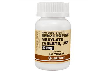 BENZTROPINE 2 MG 100 TABLET
